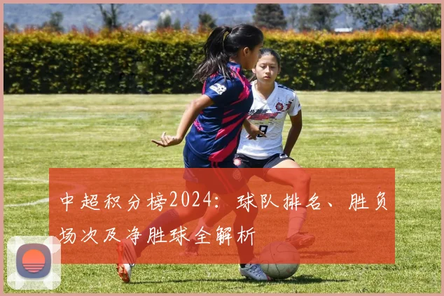 中超积分榜2024:球队排名、胜负场次及净胜球全解析