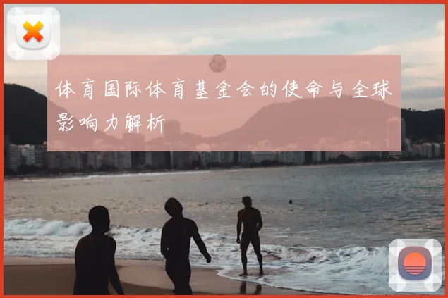 体育国际体育基金会的使命与全球影响力解析